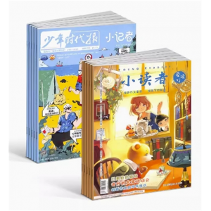 小读者爱读写（1年共12期）+少年时代报小记者（1年共12期）组合订阅 杂志铺