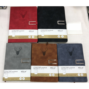 软皮加厚大学生商务文艺办公手账本工作笔记本考研日记本记事本简约ins风a5批发