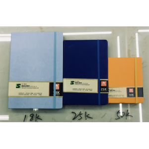 皮质记事本简约a5会议记录本办公用工作小本子皮面文艺精致复古日记本笔记加厚