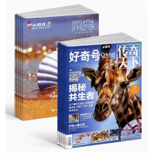 好奇号+小聪仔自然科普版杂志组合订阅  少儿科普探索自然奥秘 小学生百科知识期刊书籍 杂志铺