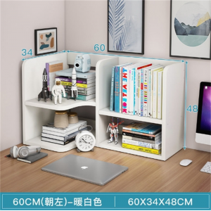 桌上书架简易多层整理收纳置物架孩童学生宿舍简约办公室小型书柜