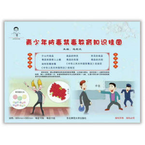全国中小学素质教育宣传（青少年防毒禁毒教育知识挂图）