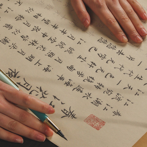 春江花月夜小楷长卷手抄全篇文征明楷书描红临摹字帖钢笔式毛笔