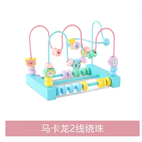 婴儿童绕珠串珠积木6-12个月男女孩益智力玩具1-2-3周岁早教批发图1