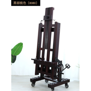 木质多功能油画架画板全套松木支架式展示架80*80国画两用