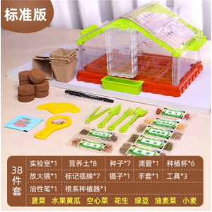 儿童太阳能阳光种植房科学小实验套装小学生生物植物玩具生日礼物
