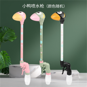 儿童玩具小恐龙水枪男孩抽拉呲水枪女孩喷水枪打水仗神器抖音同款