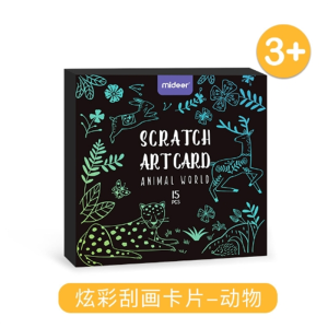儿童刮刮画炫彩刮画纸幼儿园手工DIY彩色刮沙画