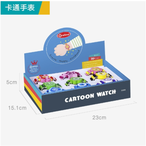 儿童仿真玩具卡通手表木质早教益智力开发宝宝过家家玩具