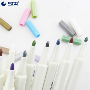 sta 斯塔 6551BR 软头马克笔 相册diy金属毛笔头 彩色绘画笔