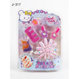 彩妆指甲油眼影盘化妆盒化妆品玩具套装儿童女孩过家家亚马逊跨境