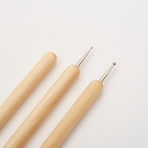 美术陶泥陶艺轻粘土辅助工具泥塑用品带齿竹质刮刀雕塑
