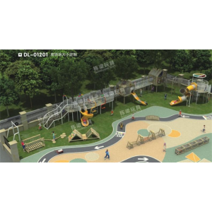 幼儿园大型户外游乐设施整体设计系列 DL-01201