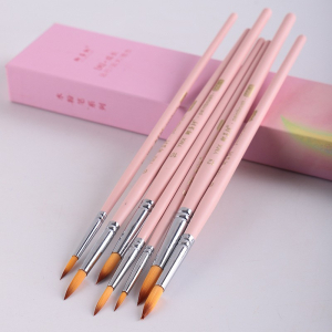 水彩笔肉色粉笔杆笔毛均匀青年儿童画画用笔丙烯油画笔
