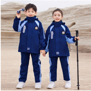 小学生校服幼儿园园服春秋季运动会套装春秋冲锋衣三件套班服校服