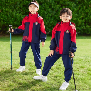 小学生校服冲锋衣三件套英伦学院风幼儿园大合唱表演班服开学园服