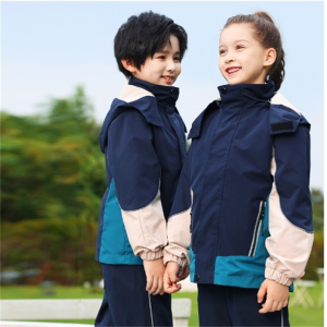 小学生校服秋冬套装儿童班服运动服冲锋衣三件套秋冬季幼儿园园服