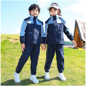 校服套装小学生秋冬新款运动会冲锋衣班服儿童英伦风幼儿园园服潮