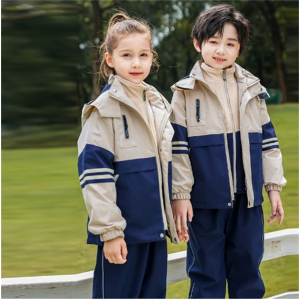 班服秋季套装学生一年级小学生校服春秋装幼儿园园服学院风冲锋衣