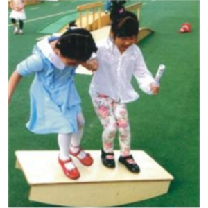 幼儿园户外设施儿童户外体能攀爬系列双人平衡木