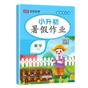 荣恒教育23版RJ暑假作业小升初6升7数学暑假练习册教材衔接