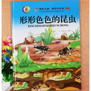 形形色色的昆虫-绘本硬壳早教绘本阅读故事书幼儿启蒙认知动物百科全书小百科