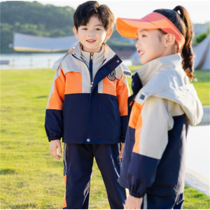 小学生校服春秋运动套装秋冬入学冲锋衣班服儿童三件套幼儿园园服