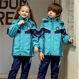 儿童校服春秋款季小学生三件套装幼儿园服初中小班级班服冲锋衣冬