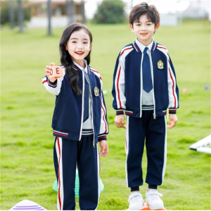 幼儿园园服春秋装两件套儿童班服一年级套装运动会小学生校服套装
