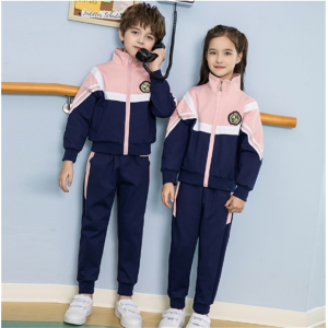 春秋季校服小学生班服一年级粉色儿童棒球服运动套装潮