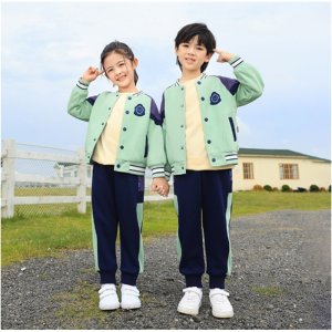 学院风幼儿园园服套装小学生春秋款班服三件套一年级运动会校服棉