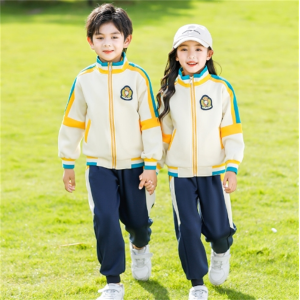 幼儿园园服春秋装三件套运动会蓝色一年级班服秋季校服套装小学生