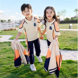 小学生校服幼儿园园服春秋套装运动风夏季款儿童班服运动服三件套