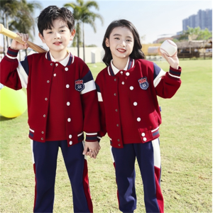 小学生校服春秋装一年级班服三件套运动会幼儿园园服运动套装批发