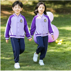 幼儿园园服春秋装一年级小学生校服两件套秋冬款黄色纯棉班服套装