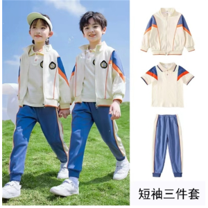 中小学生校服两件套幼儿园园服套装春秋夏季儿童运动服班服三件套