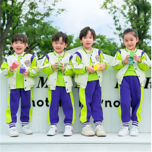 三件套儿童班服学院风小学生校服套装冲锋衣校服