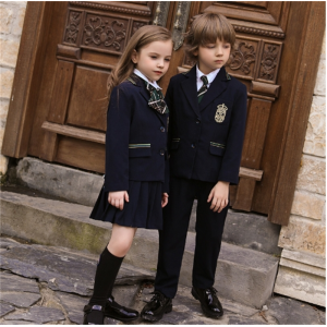 小学生校服春秋装西服英伦学院风班服套装幼儿园园服春秋装三件套