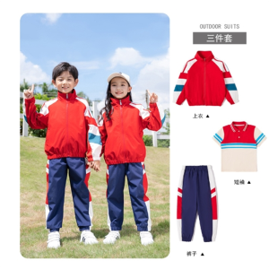 校服套装小学生春秋装新品儿童班服运动服春秋季三件套幼儿园园服