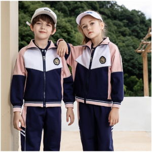 儿童校服夏装小学生班服运动服英伦风三件套批发
