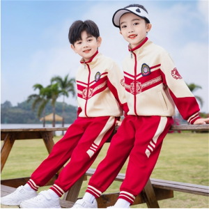 幼儿园园服秋装国学服毕业照小学生校服学院运动会班服春秋三件套