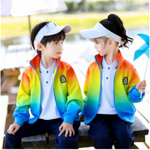 一年级小学生校服春秋装三件套儿童班服运动服套装幼儿园园服批发