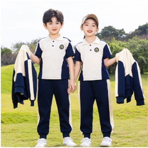 春秋装棒球服运动会三件套装小学生校服英伦风新款班服