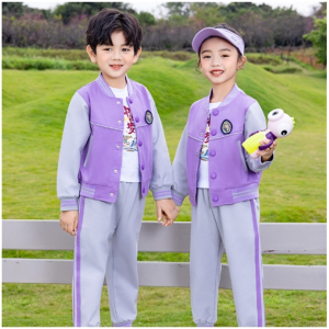 小学生校服春装儿童幼儿园园服春秋夏季三四件套班服夏季运动套装