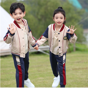 校服套装小学生春秋款班服休闲棒球服儿童表演衣服春季幼儿园园服