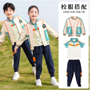 儿童校服新款春秋款小学生运动会套装一年级开学班服幼儿园园服春