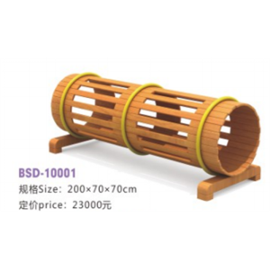 幼儿园室内外游乐设施儿童木制组合滑梯系列 BSD-10001