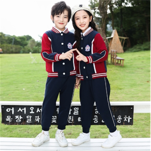 春秋套装儿童班服秋季运动会服装一年级小学生校服班服