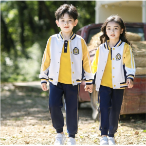小学生校服套装2023新款春秋款幼儿园园服儿童运动班服棒球服秋装
