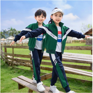 小学生校服套装幼儿园园服春秋儿童天蓝色棒球服运动班服三件套潮